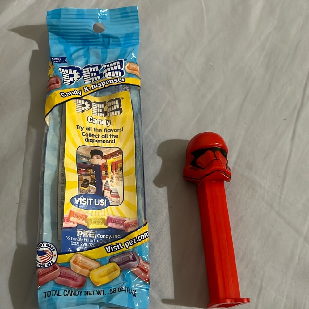 Star Wars RED TROOPER Pez 0.75 x 4.5 (1.25 base) NEW Made USA